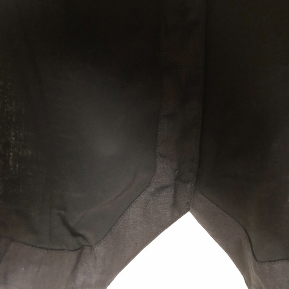 J.Crew Womens Linen Pleated Slim Fit Vest Size 4 Black Career‎ Office Workwear - Picture 4 of 9